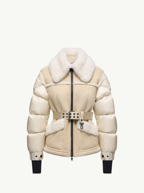 Alvernia Belted Shearling Down Jacket