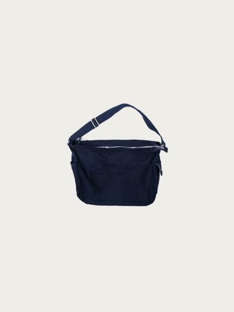 Heavy Canvas Shoulder Bag - Sashiko Denim