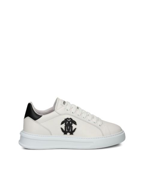 Mirror Snake-appliqué sneakers