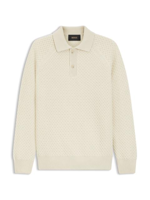 POLO-COLLAR SWEATER IN CASHMERE