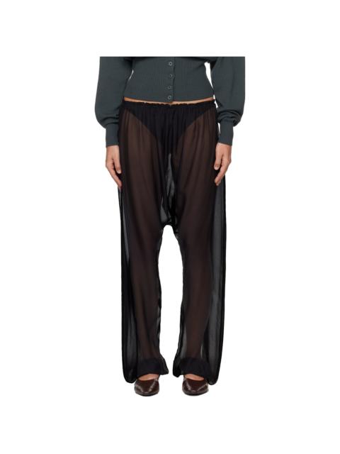Black Londres Trousers