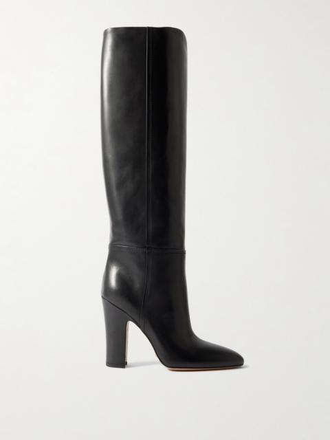 Lavina Leather Knee Boots