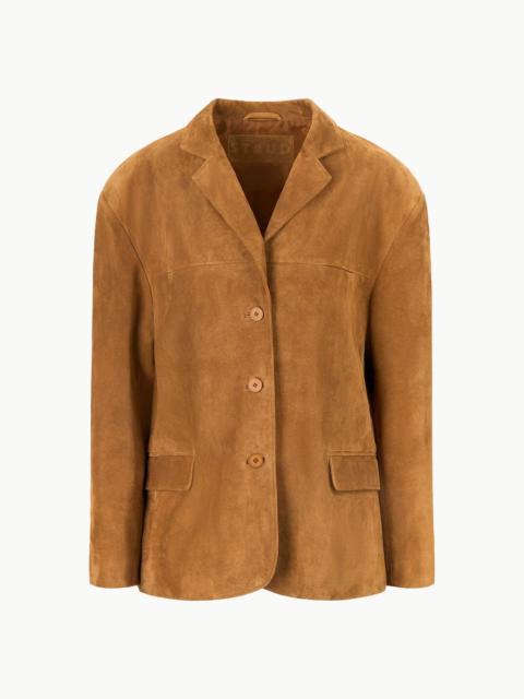 STAUD CORRINE JACKET TAN