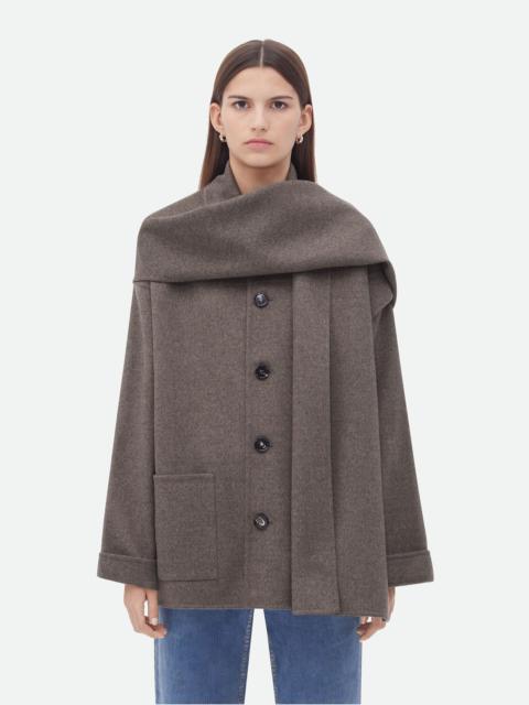 Double Wool Cashmere Short Coat