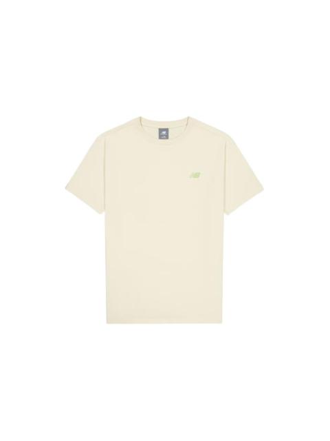 New Balance Back Print Graphic T-Shirt 'Beige' AMT41363-BE