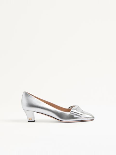 BOWOW PUMPS IN LAMINATED NAPPA 45MM