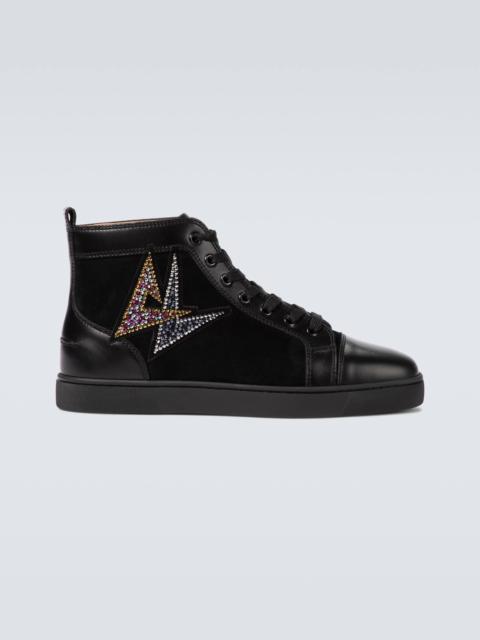Lou Oui Flat high-top sneakers