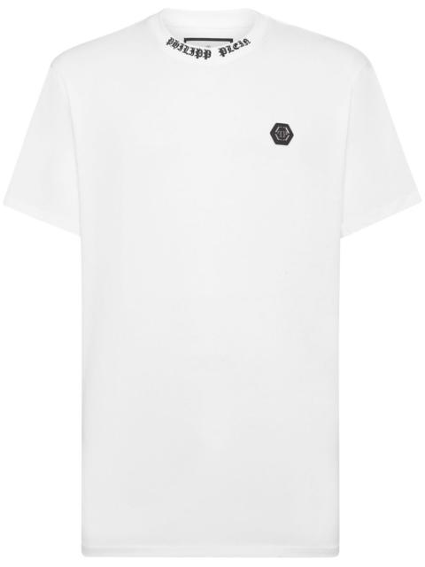 logo-appliquÃ© cotton T-shirt