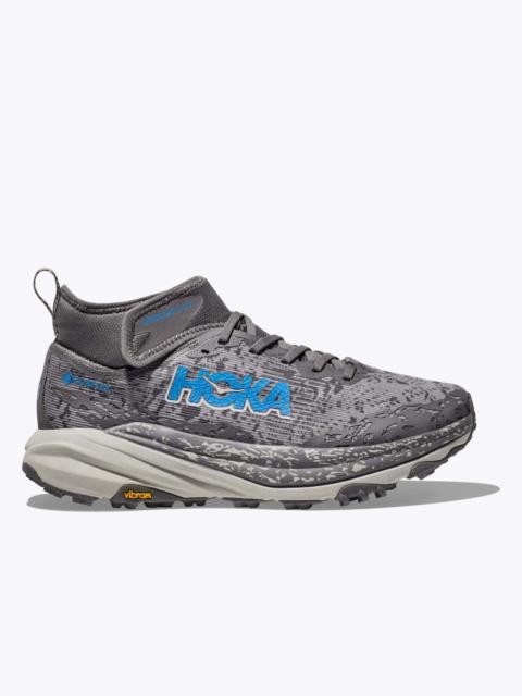 Men's Speedgoat 6 Mid GTX Shoes in Satellite Grey/Stardust