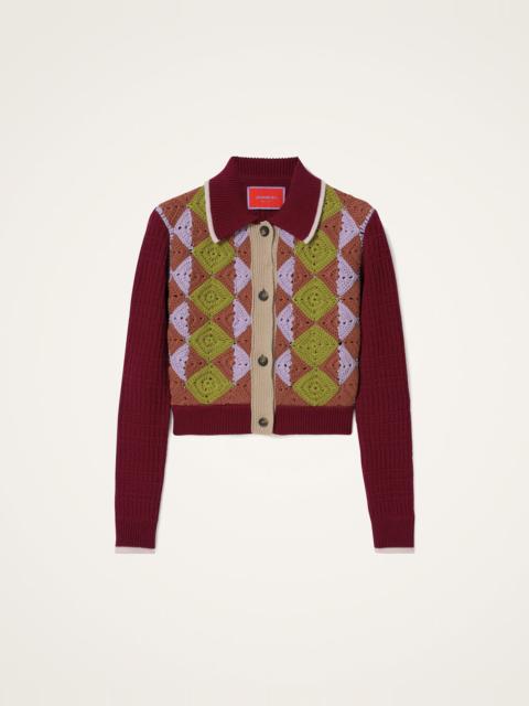 Crochet Mini Cardigan