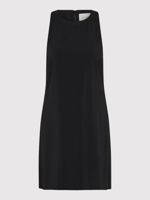 Cut Away Shift Dress - Black