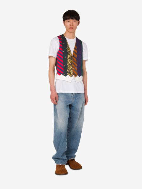 COTTON GABARDINE VEST ARCHIVE