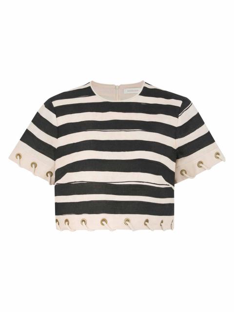 REBELLION STRIPE ROPE TOP