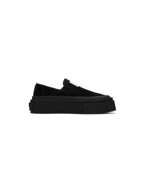 Black Platform Sneakers