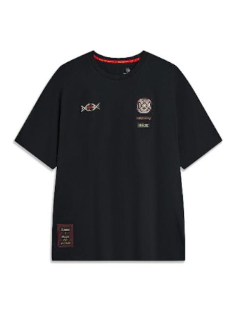 Li-Ning Way of Wade Hall of Fame 2023 T-Shirt 1 'Black' AHST919-1