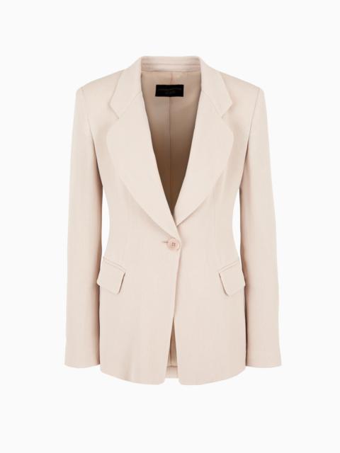 Icon canneté cady blazer