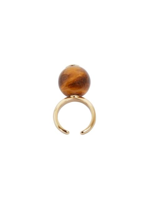 STATEMENT SEMI PRECIOUS RING