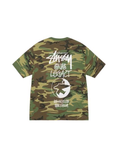 Stussy x Our Legacy Work Shop Surfman Pigment Dyed Tee Camo