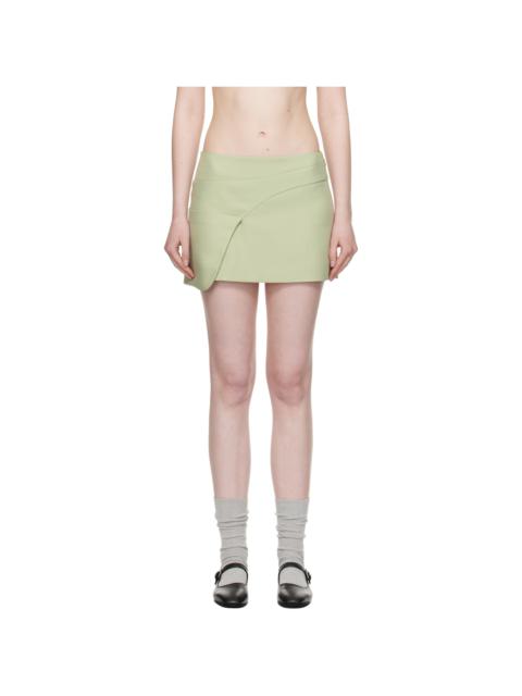 Green Sabine Miniskirt