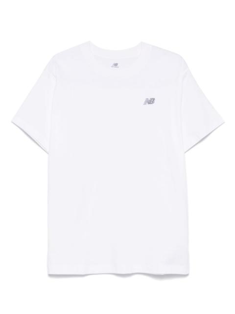 logo-embroidered T-shirt