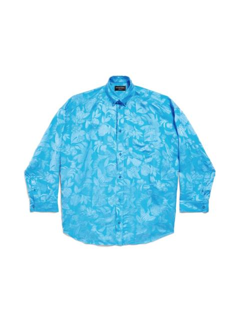 Cocoon Shirt in Sky Blue