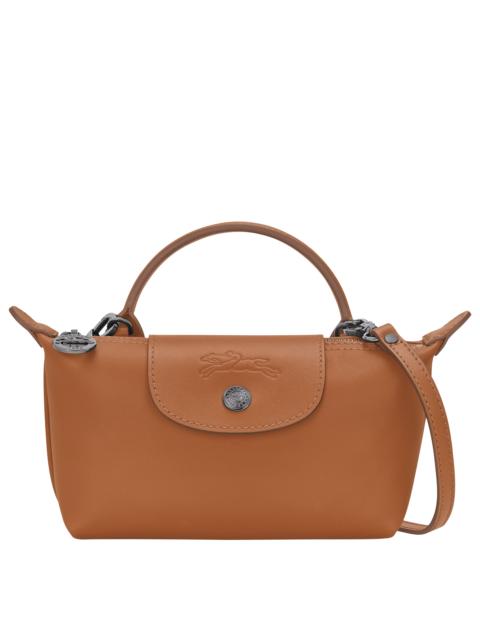 Le Pliage Xtra XS Pouch Cashew - Leather