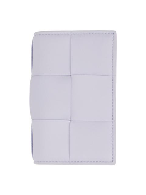 Purple Cassette Business Card Holder