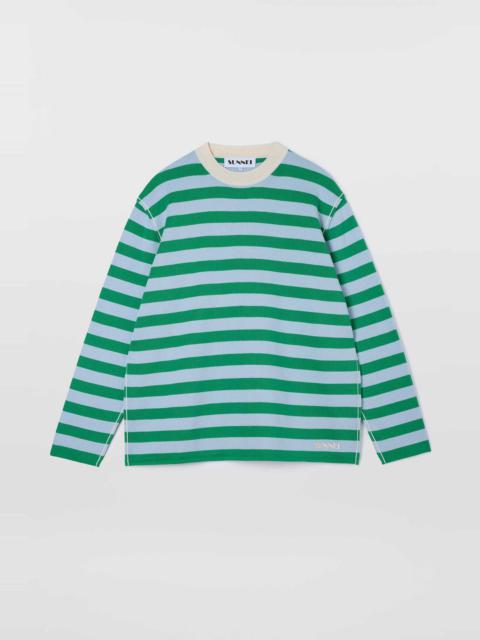 MAGLIA UNITA LONGSLEEVE SHIRT / anthracite & green stripes