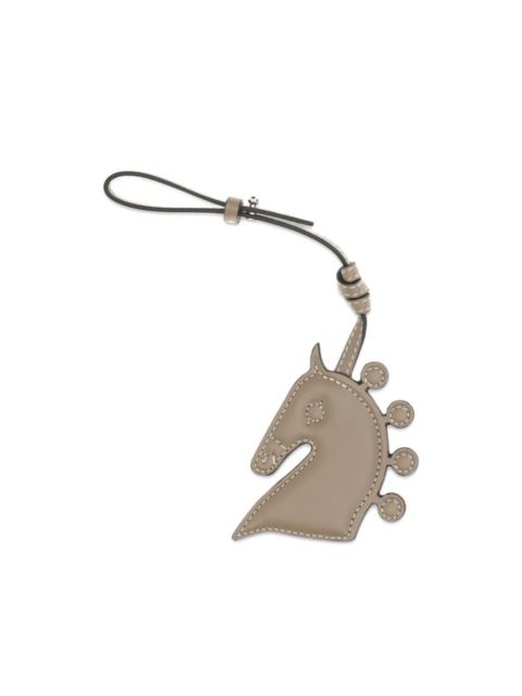 unicorn leather keyring
