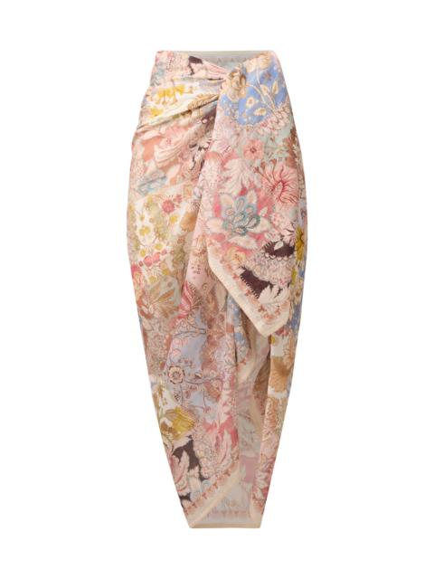 PRINTED COTTON PAREO