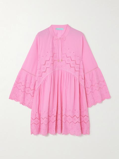 Sebenna Broderie Anglaise Cotton Kaftan