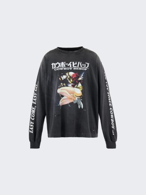 X Cowboy Bepop Long Sleeve Tee Black