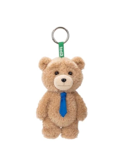 Pop Mart Ted2 Teddy Bear Action Plush Pendant 'Necktie Bear' PPMT-2503-0035-NB