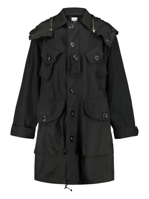 hooded cotton jacket