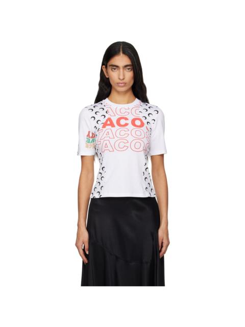 White Regenerated Graphic Jersey Baby Fit T-shirt