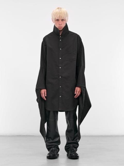 Black Wing Button-Up Shirt