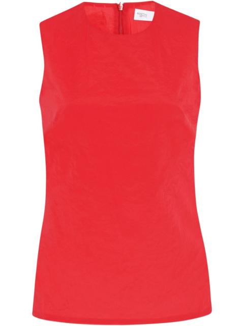 crew-neck tank top