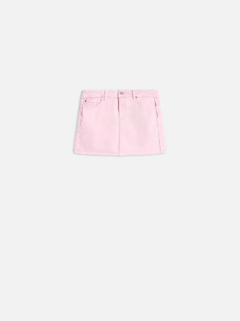 CHERRY MINI SKIRT in MANKIND Rose