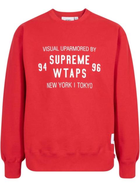 x WTAPS crew-neck sweatshirt