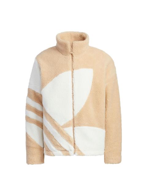 adidas originals FW22 Sherpa Jacket Tr Logo HR3487