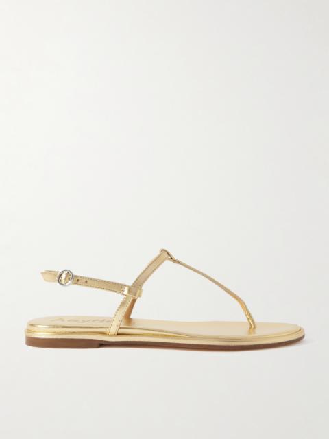 Nala Metallic Leather Sandals