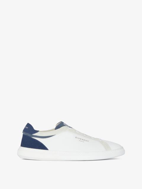 G SET SNEAKERS IN LEATHER AND SUEDE