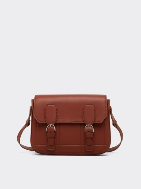 Leather messenger bag