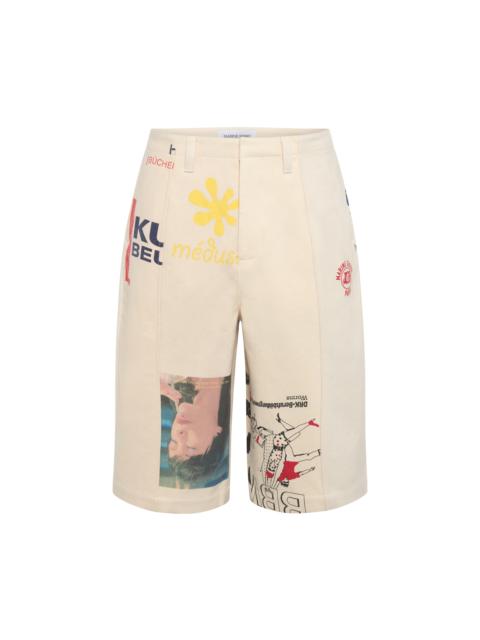 Regenerated Tote Bags Cargo Shorts