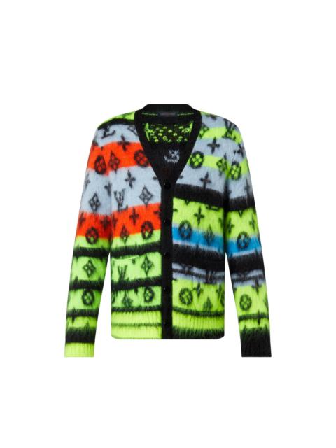 Monogram Mohair Cardigan