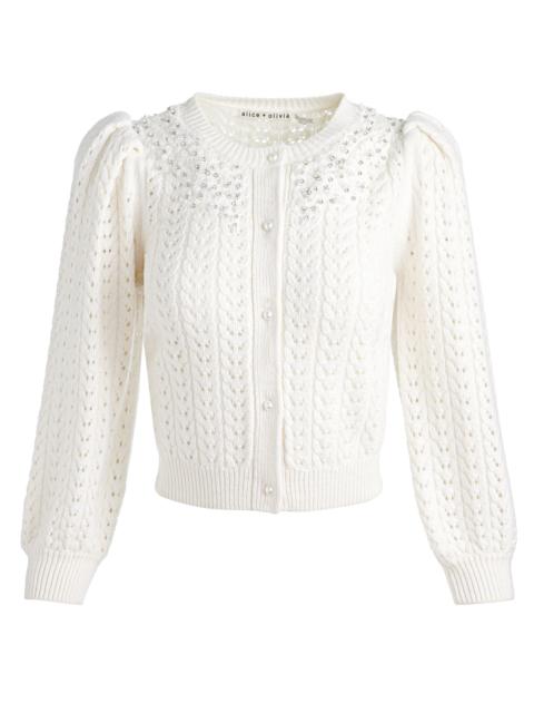 DORIS EMBELLISHED CARDIGAN