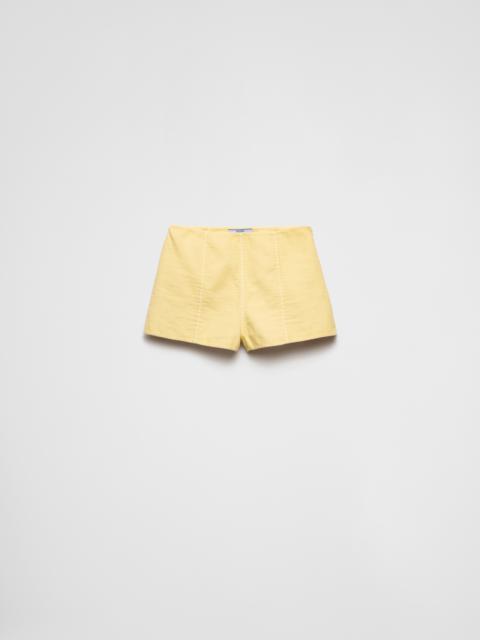 Double cotton shorts