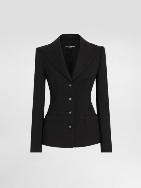 Single-breasted wool Dolce jacket