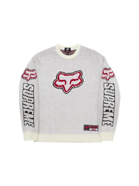 Supreme Fox Racing Sweater White