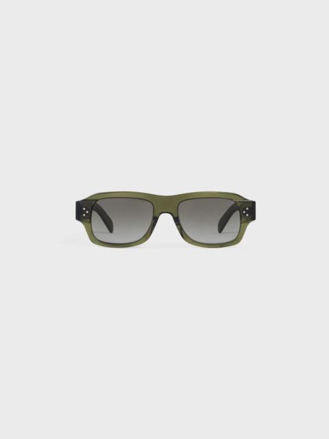 Black Frame 61 sunglasses in Acetate